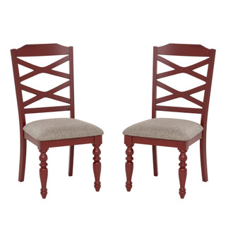 Thumbnail 1: Linon Linon Aster 2 Pc. Side Chair Set 