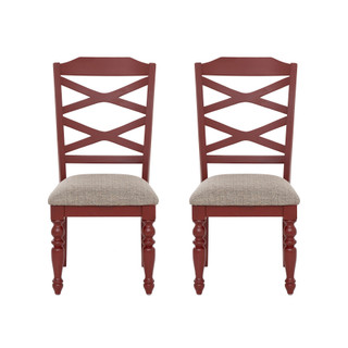 Thumbnail 7: Linon Linon Aster 2 Pc. Side Chair Set 