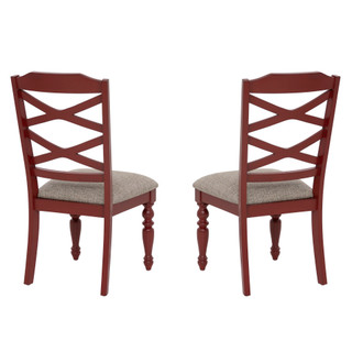Thumbnail 8: Linon Linon Aster 2 Pc. Side Chair Set 
