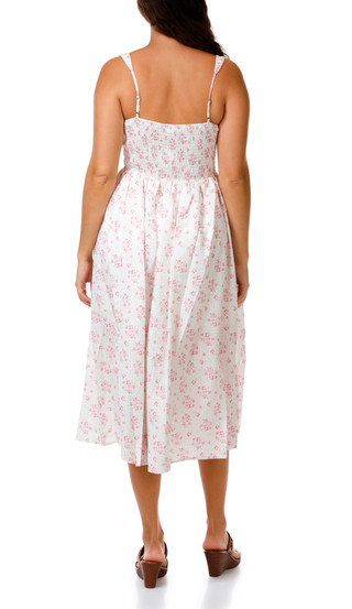 Thumbnail 2: LUSH Juniors Sleeveless Floral Maxi Dress 