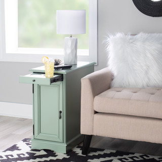 Thumbnail 8: Linon Linon Barron Accent Table with USB 