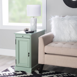 Thumbnail 9: Linon Linon Barron Accent Table with USB 