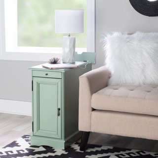 Thumbnail 12: Linon Linon Barron Accent Table with USB 