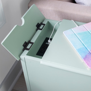 Thumbnail 15: Linon Linon Barron Accent Table with USB 