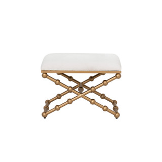 Thumbnail 2: Linon Linon Ashburn Campaign Sphere Stool  