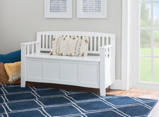 Thumbnail 6: Linon Linon Cynthia Storage Bench  