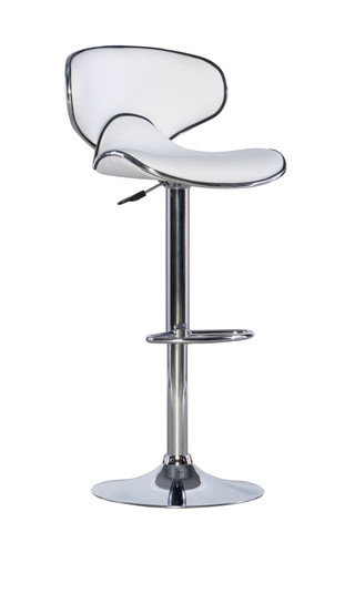 Thumbnail 1: Linon Linon Beldon White Abs Barstool 
