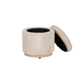 Thumbnail 5: Linon Linon Blanche Storage Ottoman Corduroy  
