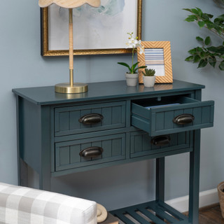 Thumbnail 13: Linon Linon Brimley Beadboard Console  