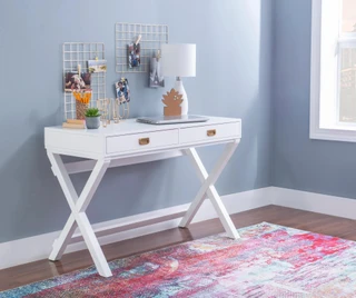 Thumbnail 8: Linon Linon Peggy Writing Desk 