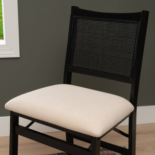 Thumbnail 10: Linon Linon Bauer Cane Folding Chair 
