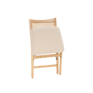 Thumbnail 4: Linon Linon Bauer Cane Folding Chair 