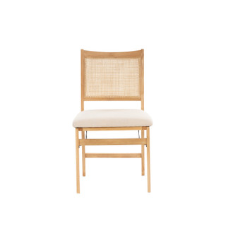Thumbnail 5: Linon Linon Bauer Cane Folding Chair 
