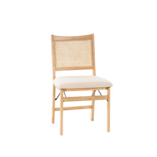 Thumbnail 1: Linon Linon Bauer Cane Folding Chair 