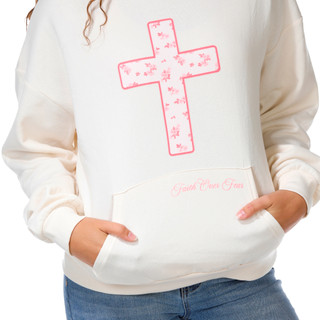 Thumbnail 3: Birch & Stone Juniors Faith Over Fear Hoodie 