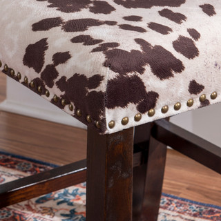 Thumbnail 3: Linon Linon Corey Counter Stool Udder Madness Counter Stool 