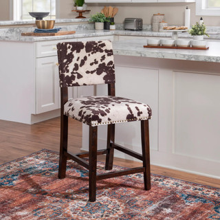 Thumbnail 4: Linon Linon Corey Counter Stool Udder Madness Counter Stool 