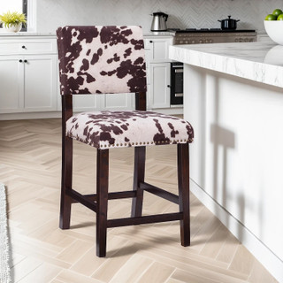 Thumbnail 5: Linon Linon Corey Counter Stool Udder Madness Counter Stool 