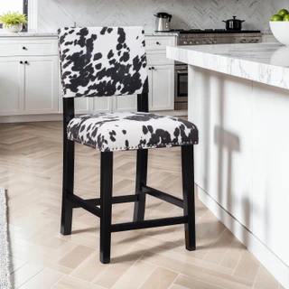 Thumbnail 6: Linon Linon Corey Counter Stool Udder Madness Counter Stool 