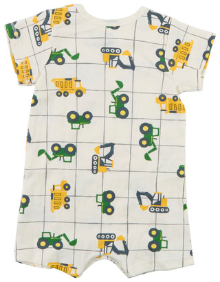 Thumbnail 2: John Deere Baby Boys Short Sleeve Print Romper 