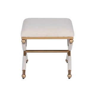 Thumbnail 7: Linon Linon Asburn Campaign Accent Stool  
