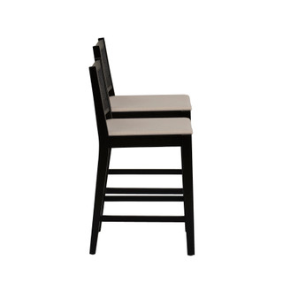 Thumbnail 4: Linon Linon Bauer 2 Pc. Cane Counter Stool Set  