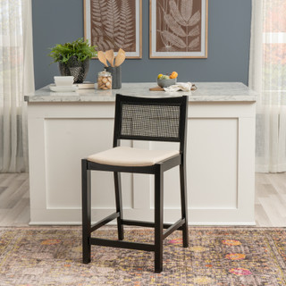 Thumbnail 11: Linon Linon Bauer 2 Pc. Cane Counter Stool Set  