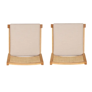Thumbnail 10: Linon Linon Bauer 2 Pc. Cane Counter Stool Set  