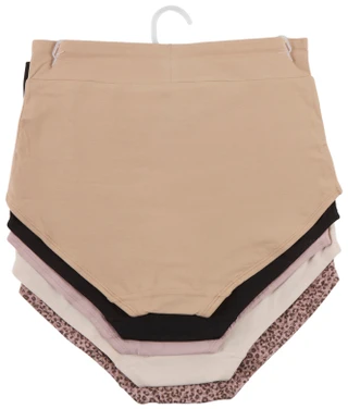 Thumbnail 4: Warner's 5 Pk Cotton Tailored Brief Panties 