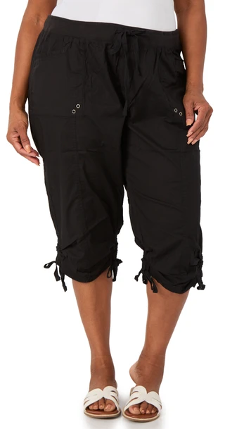 Thumbnail 1: Dash Plus Emma Knit Waist Capris 