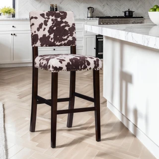 Thumbnail 6: Linon Linon Corey Udder Madness Bar Stool 