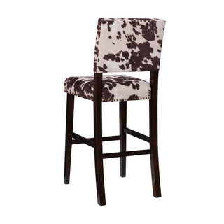 Thumbnail 7: Linon Linon Corey Udder Madness Bar Stool 