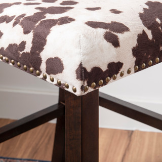 Thumbnail 9: Linon Linon Corey Udder Madness Bar Stool 