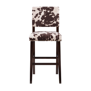 Thumbnail 10: Linon Linon Corey Udder Madness Bar Stool 