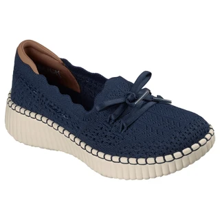 Thumbnail 1: Skechers Womens Wilshire Blvd Knit Scallop Boat Shoes 