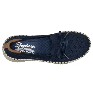 Thumbnail 4: Skechers Womens Wilshire Blvd Knit Scallop Boat Shoes 