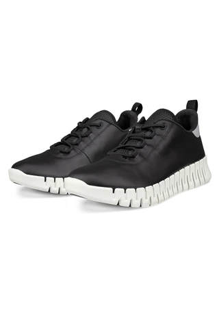Thumbnail 2: SECONDARY Womens Gruuv Lace Up Leather Sneaker 
