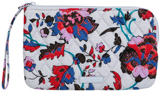 Thumbnail 1: Vera Bradley Floral RFID All-Day Simple Wristlet 