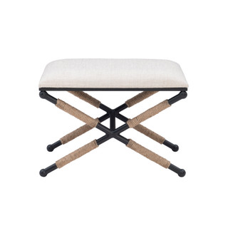 Thumbnail 9: Linon Linon Ashburn Campaign Accent Stool 