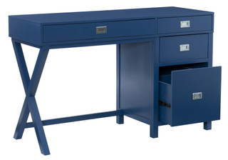 Thumbnail 4: Linon Linon Peggy Side Storage Desk  