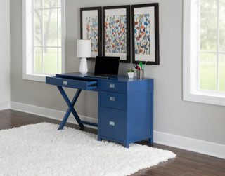 Thumbnail 6: Linon Linon Peggy Side Storage Desk  