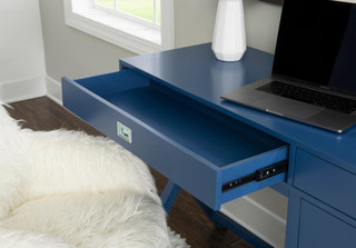 Thumbnail 7: Linon Linon Peggy Side Storage Desk  