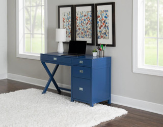 Thumbnail 10: Linon Linon Peggy Side Storage Desk  