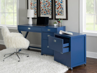 Thumbnail 16: Linon Linon Peggy Side Storage Desk  