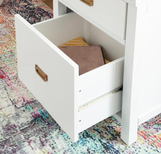 Thumbnail 8: Linon Linon Peggy Side Storage Desk  