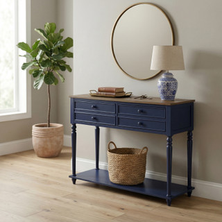Thumbnail 5: Linon Linon Aster 48 in. 2 Drawer Storage Shelf Buffet  
