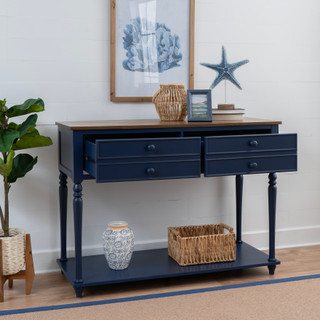 Thumbnail 11: Linon Linon Aster 48 in. 2 Drawer Storage Shelf Buffet  