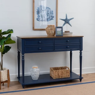 Thumbnail 12: Linon Linon Aster 48 in. 2 Drawer Storage Shelf Buffet  
