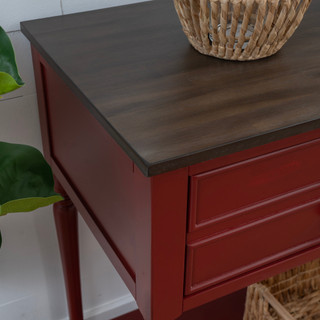 Thumbnail 9: Linon Linon Aster 48 in. 2 Drawer Storage Shelf Buffet  