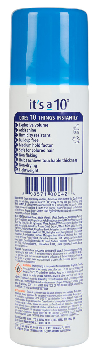 Thumbnail 2: IT'S A 10 Miracle Blowdry Volumizer Spray - 6 fl oz 